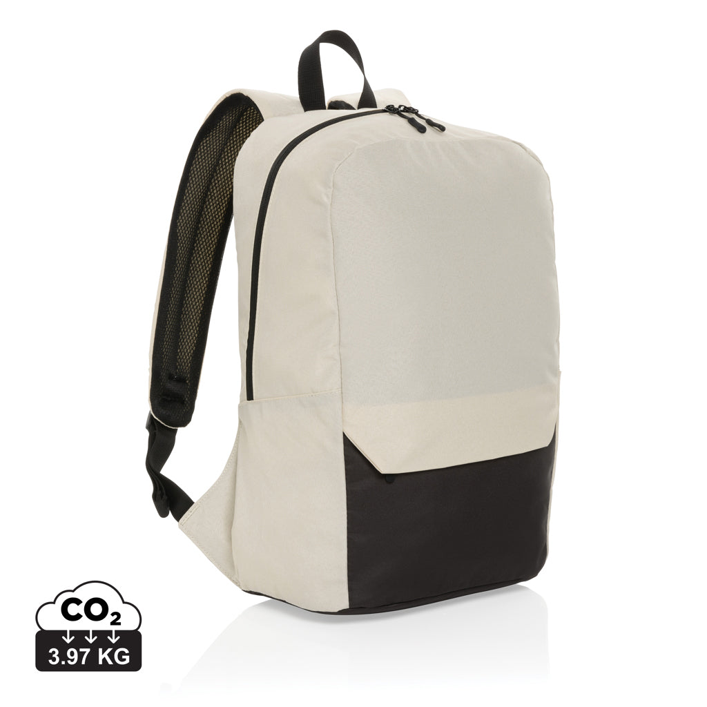 Kazu AWARE™ 15,6" RPET Laptop-Rucksack – off white