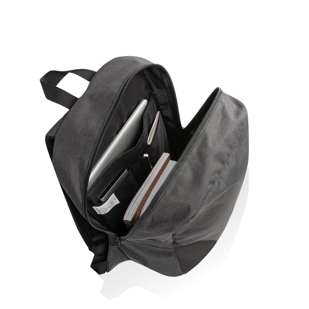 Kazu AWARE™ 15,6" RPET Laptop-Rucksack – schwarz