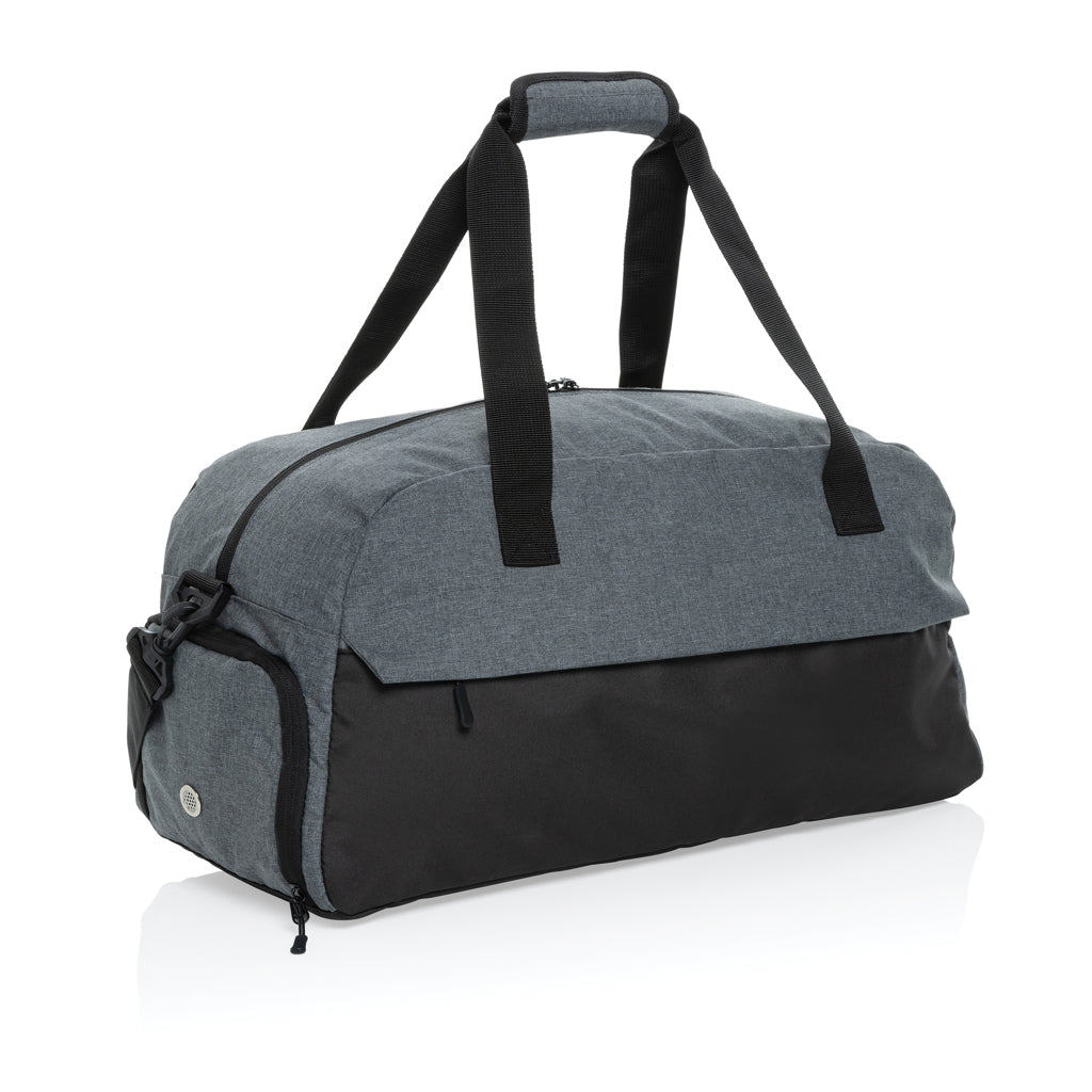 Kazu AWARE™ RPET Weekend-Duffel-Bag – grau