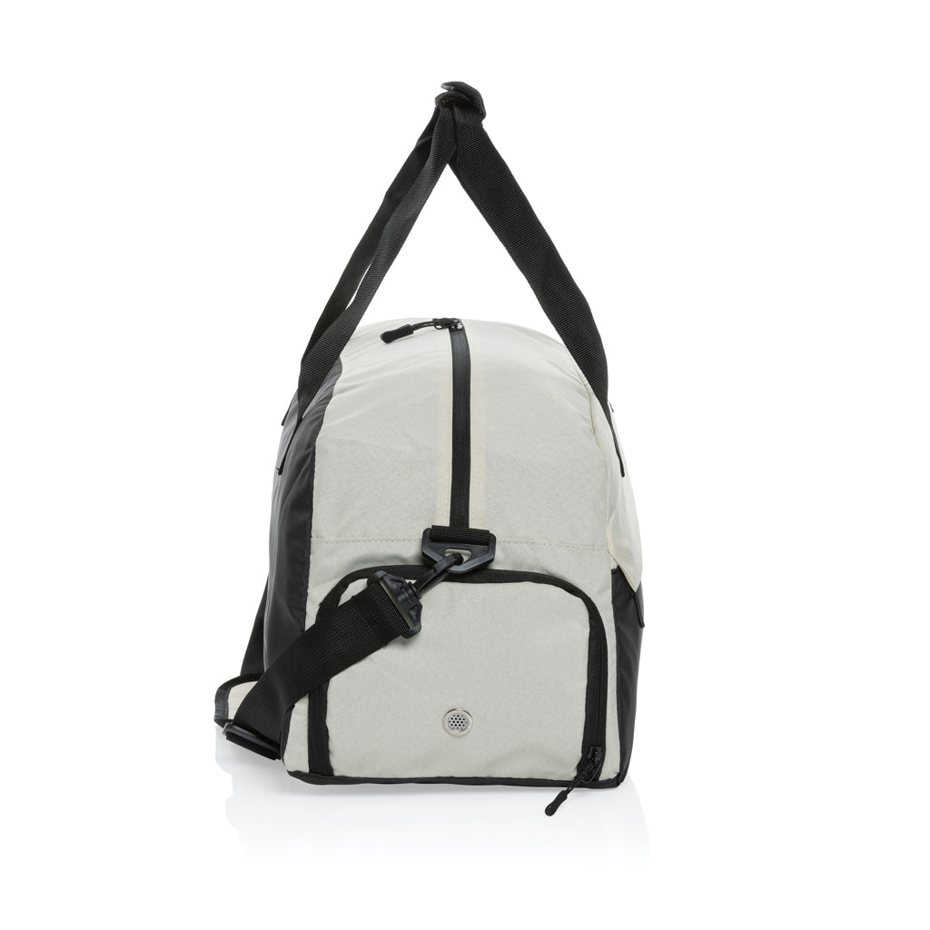 Kazu AWARE™ RPET Weekend-Duffel-Bag – off white