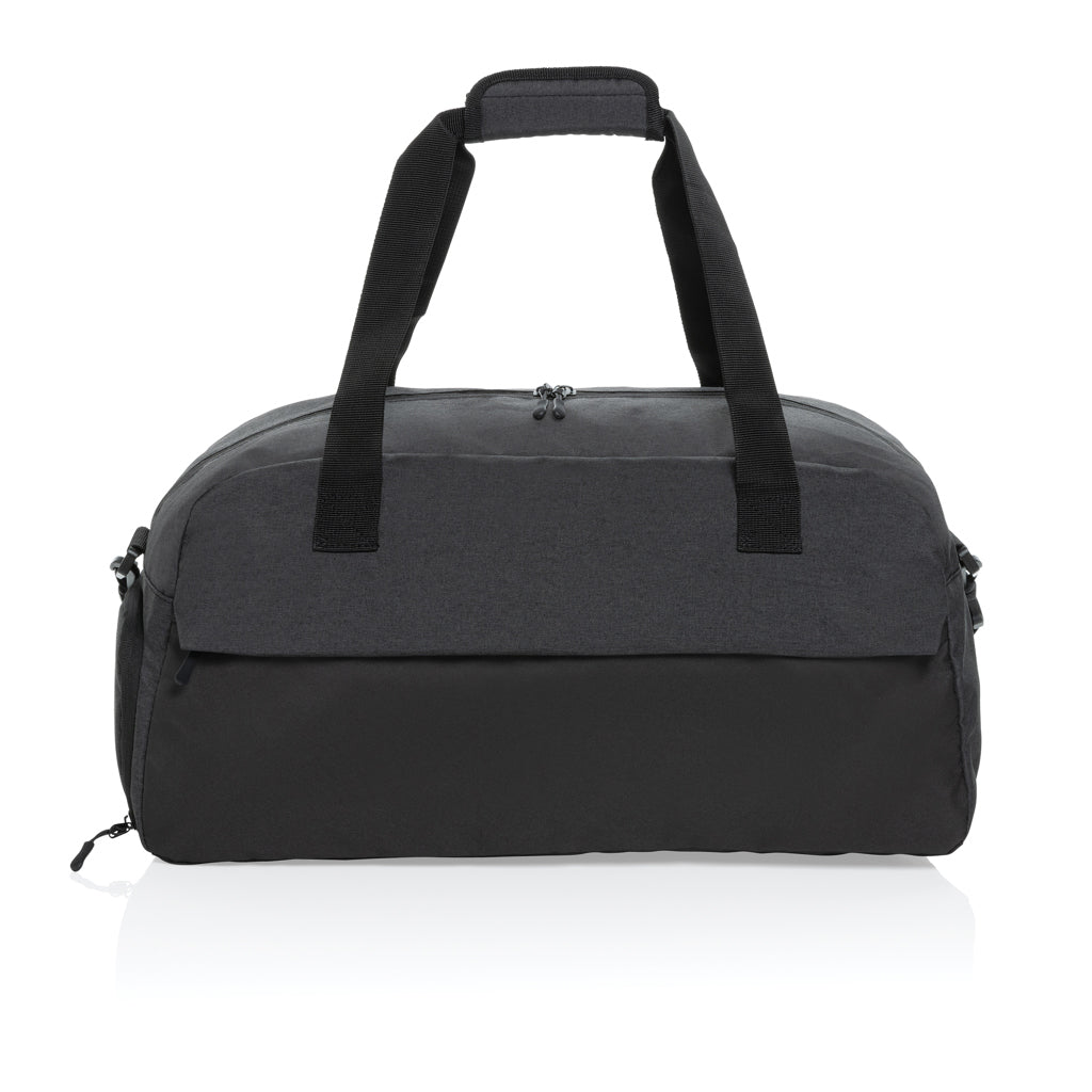 Kazu AWARE™ RPET Weekend-Duffel-Bag – schwarz