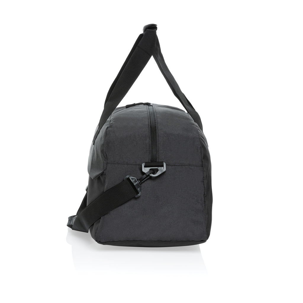 Kazu AWARE™ RPET Weekend-Duffel-Bag – schwarz