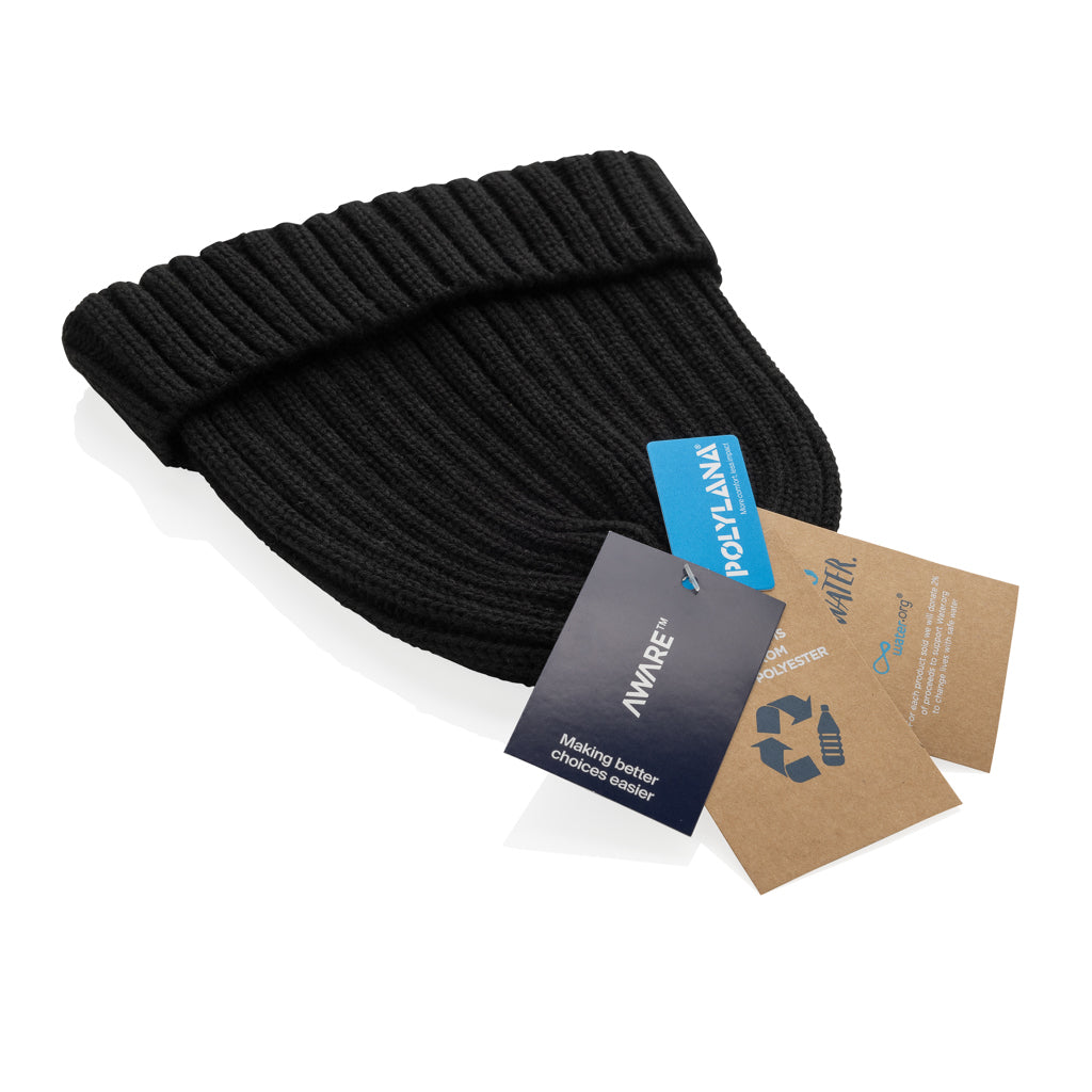 Kennedi AWARE™ Polylana® Beanie – schwarz