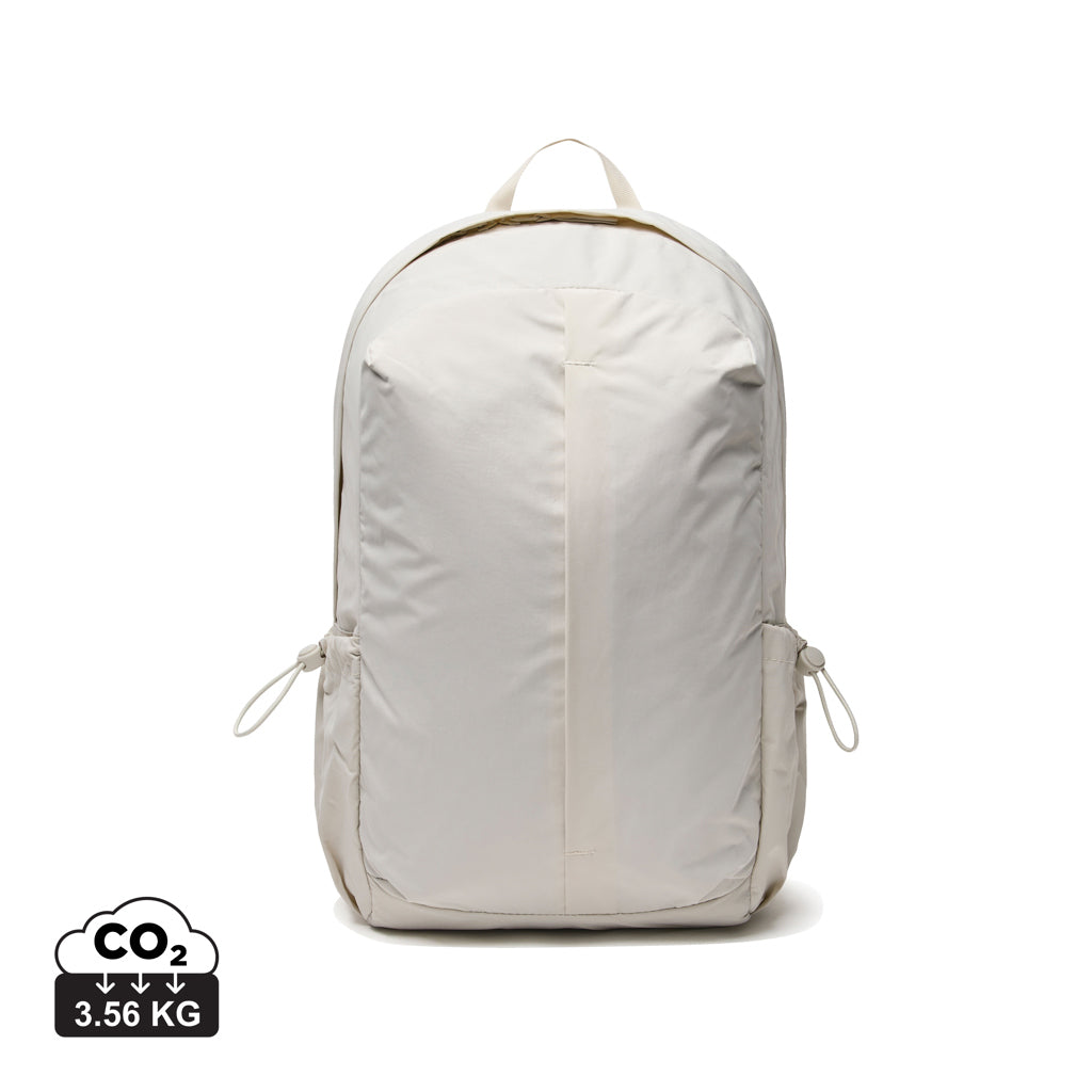 KENTO URBAN 15,6" Rucksack aus RCS  recyceltem Nylon – beige
