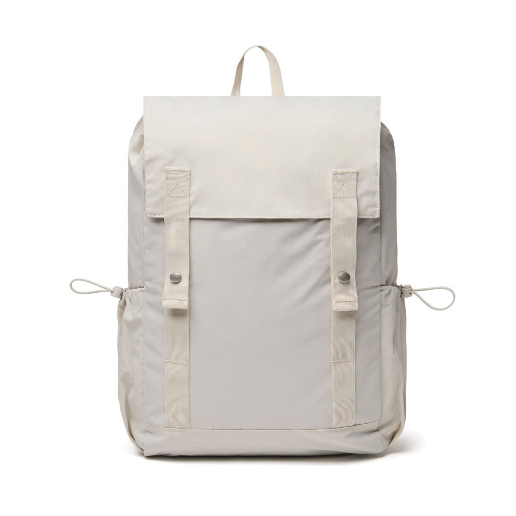 KENTO URBAN Everyday Rucksack aus RCS recyceltem Nylon – beige