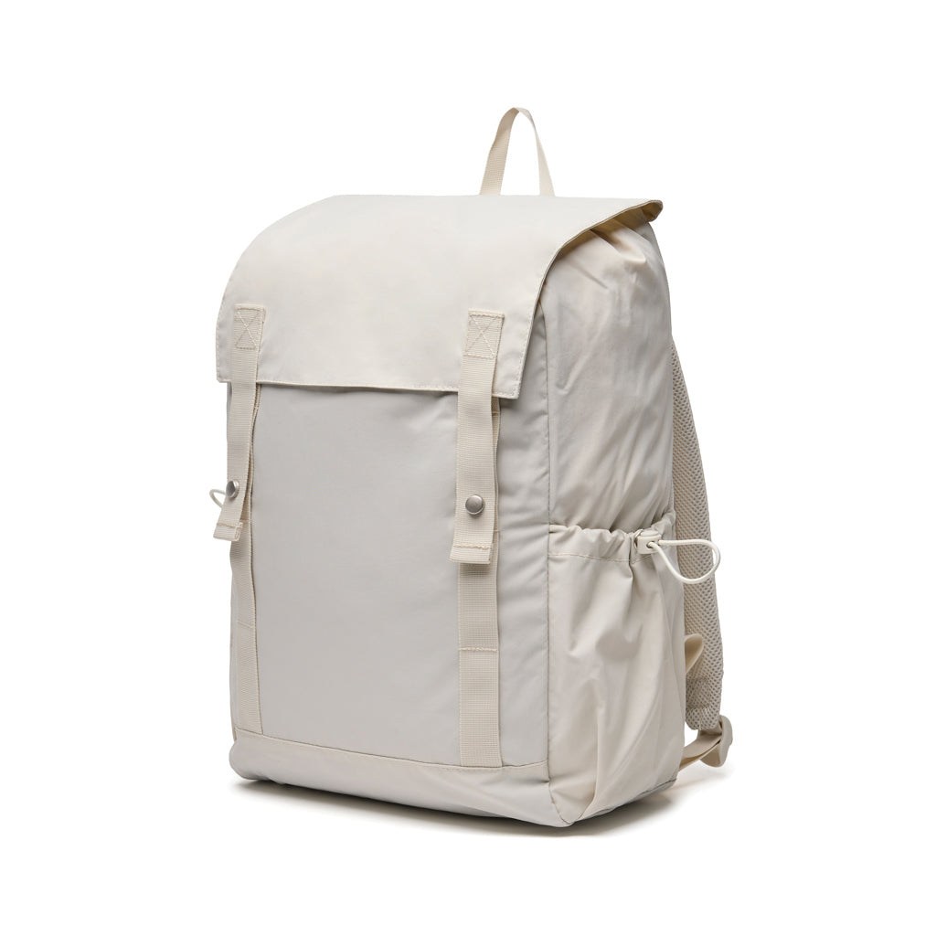 KENTO URBAN Everyday Rucksack aus RCS recyceltem Nylon – beige