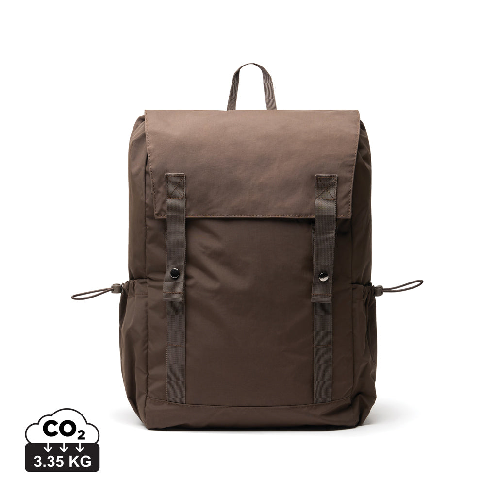KENTO URBAN Everyday Rucksack aus RCS recyceltem Nylon – braun