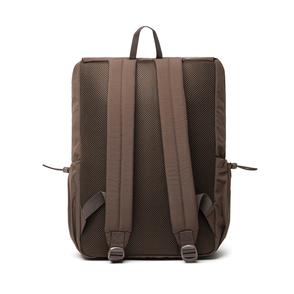 KENTO URBAN Everyday Rucksack aus RCS recyceltem Nylon – braun