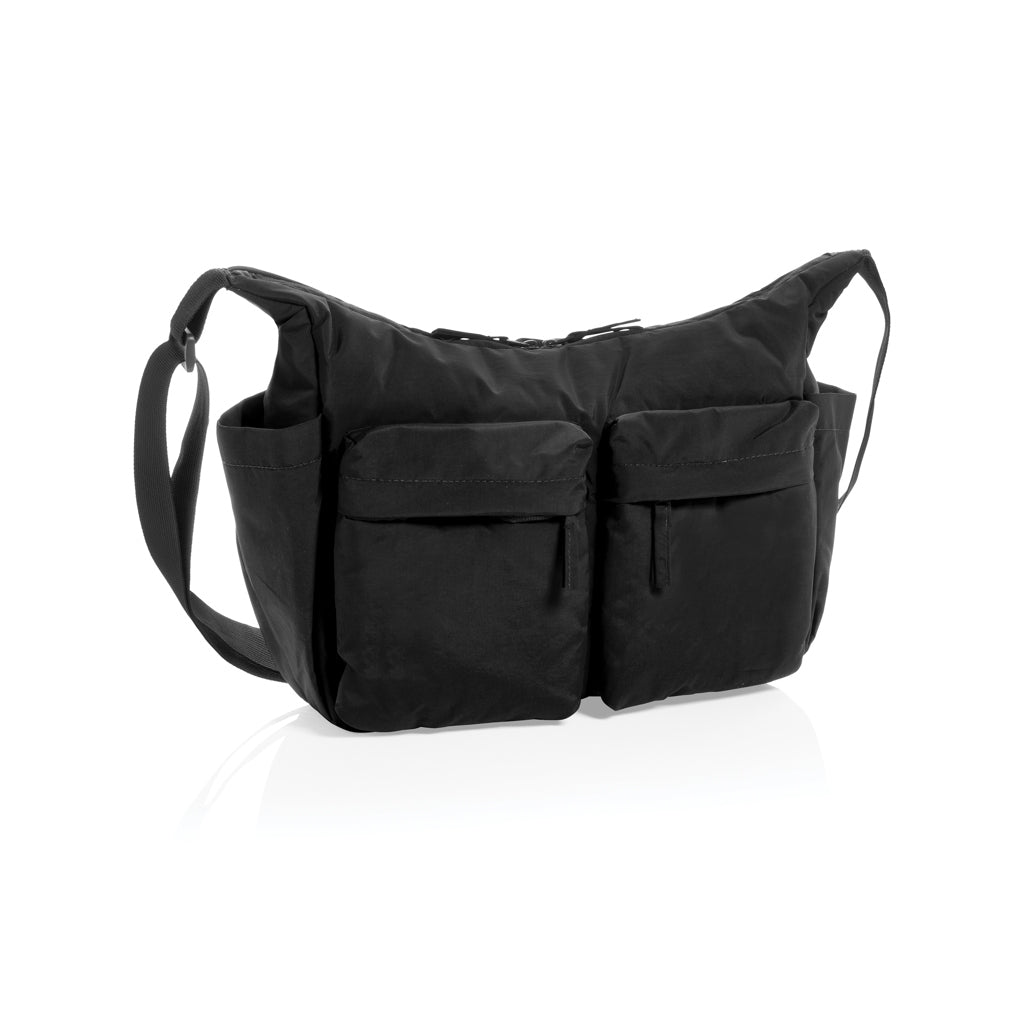 KENTO URBAN gepolsterte Crossover-Tasche aus RCS rec. Nylon – schwarz