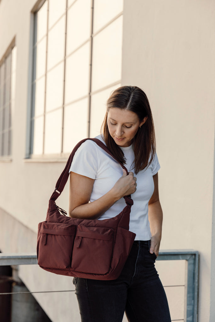 KENTO URBAN gepolsterte Crossover-Tasche aus RCS rec. Nylon