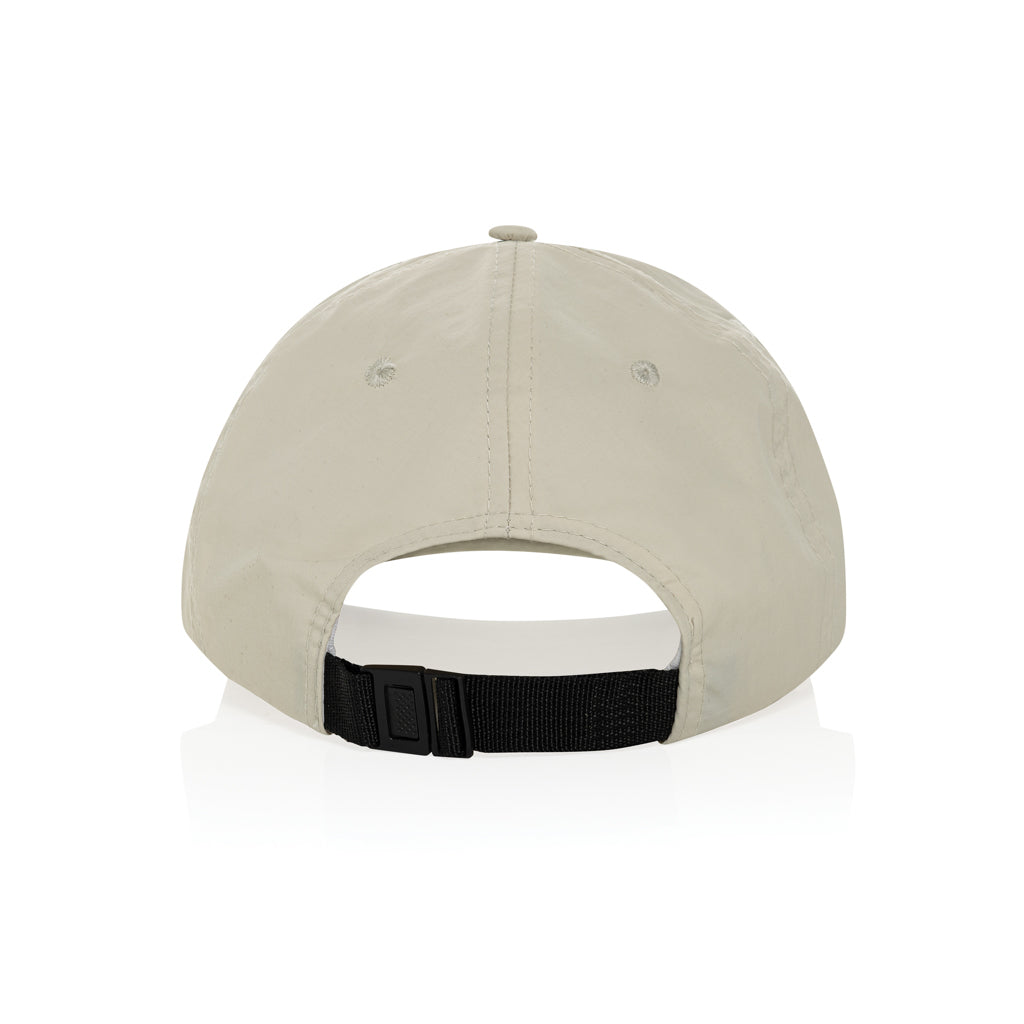 KENTO URBAN RCS 5-Panel-Cap aus RCS recyceltem Nylon – beige