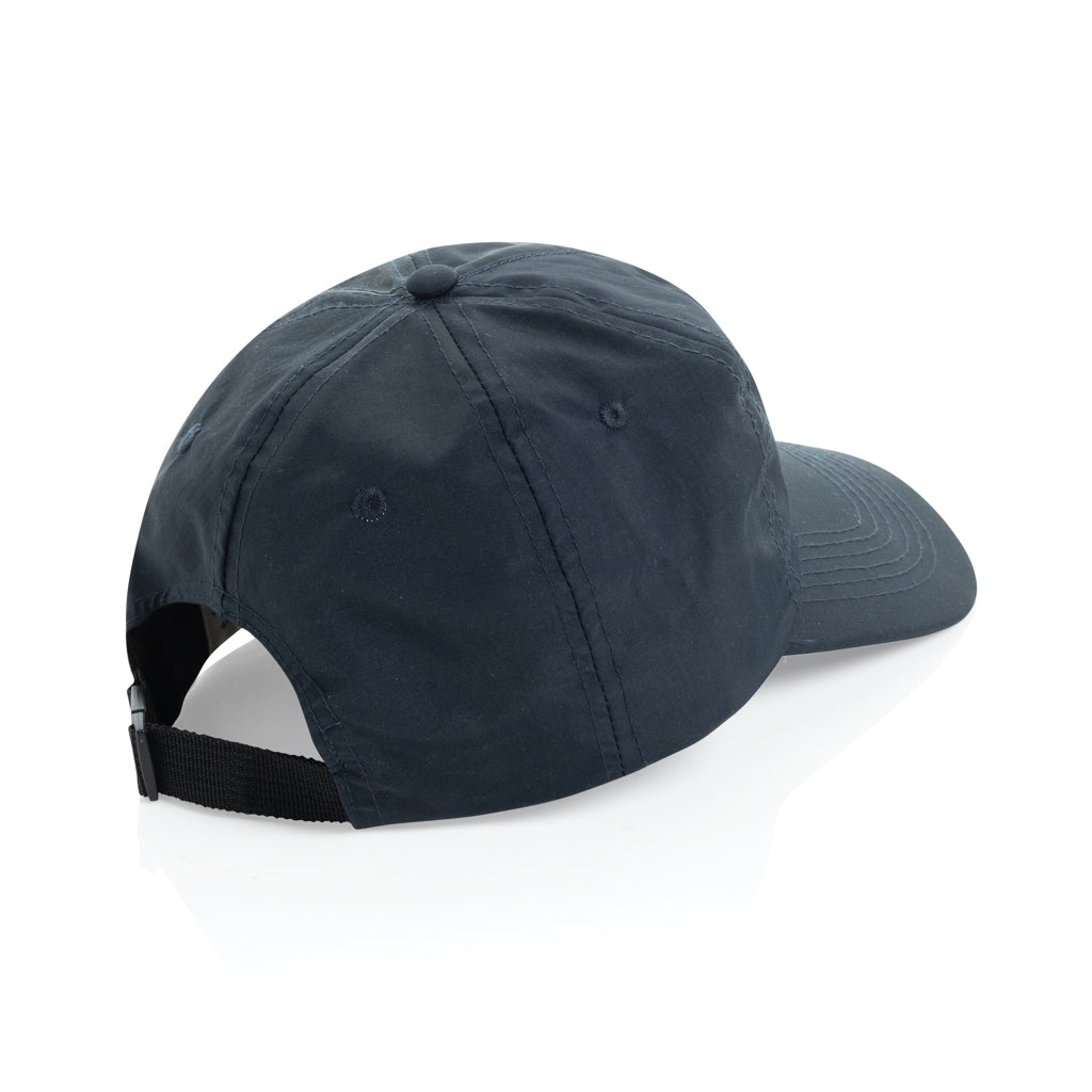KENTO URBAN RCS 5-Panel-Cap aus RCS recyceltem Nylon – navy blau