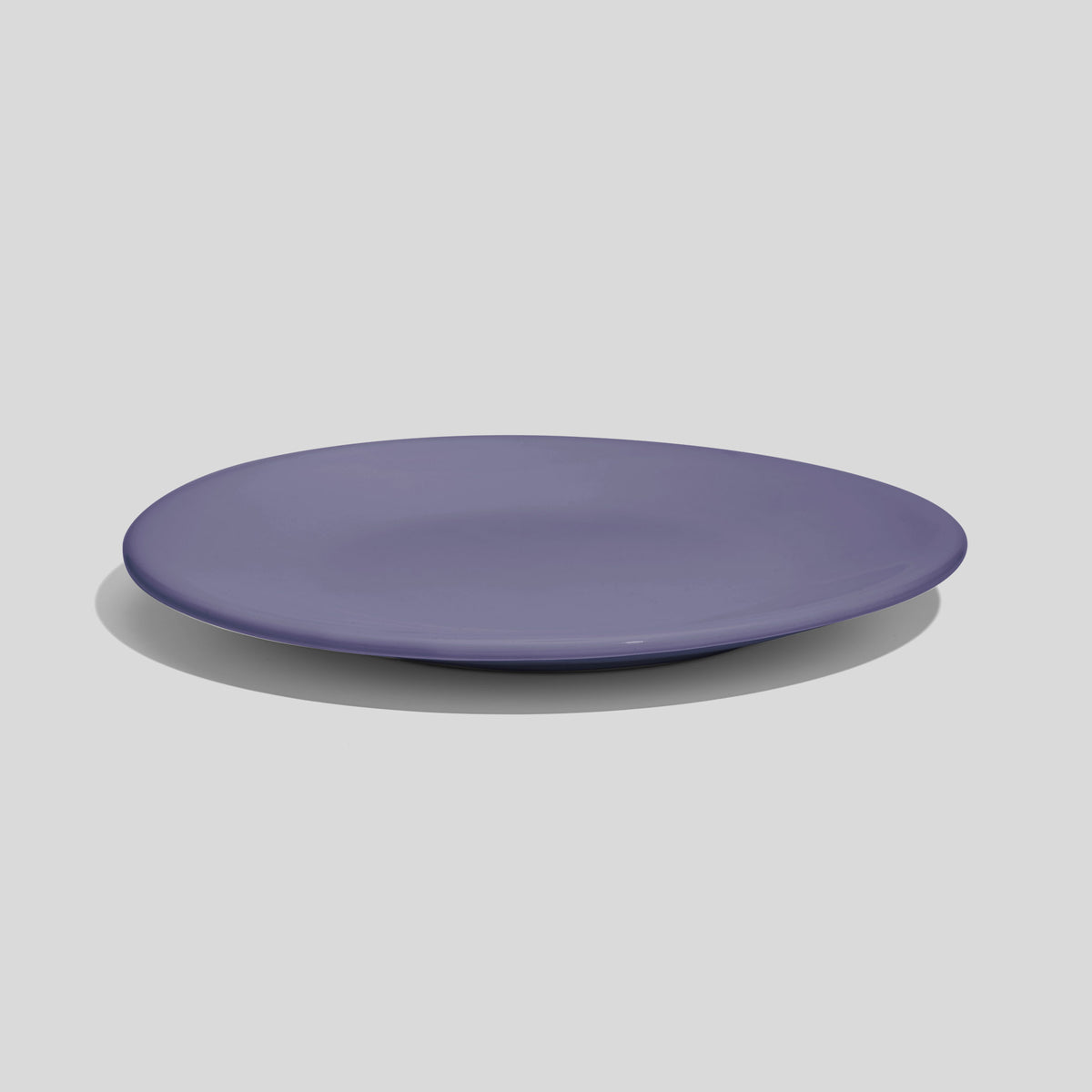 Keramikteller 19 cm mit gewölbtem Rand – Lavendel