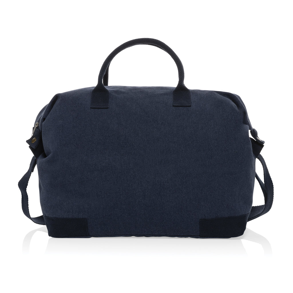 Kezar AWARE™ 500g/m² Wochenendtasche aus recyceltem Canvas – navy blau