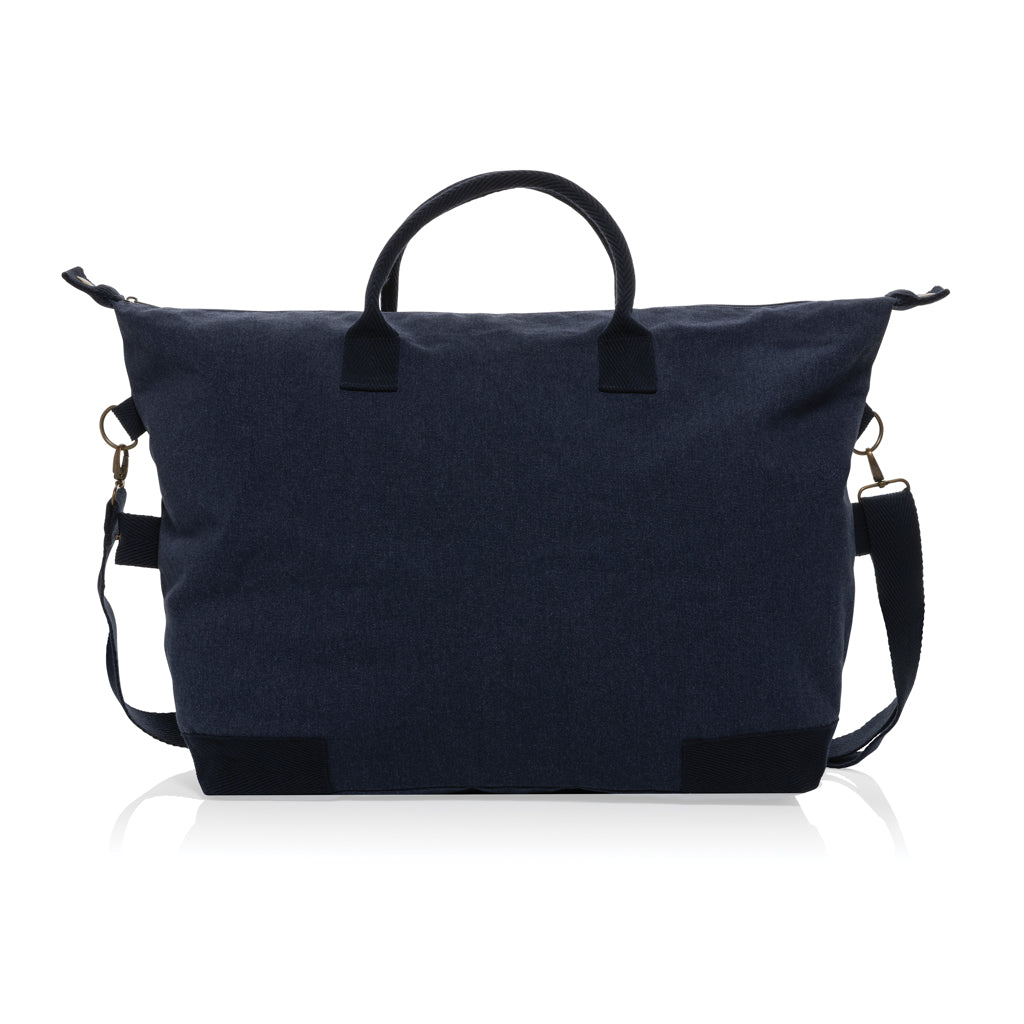Kezar AWARE™ 500g/m² Wochenendtasche aus recyceltem Canvas – navy blau