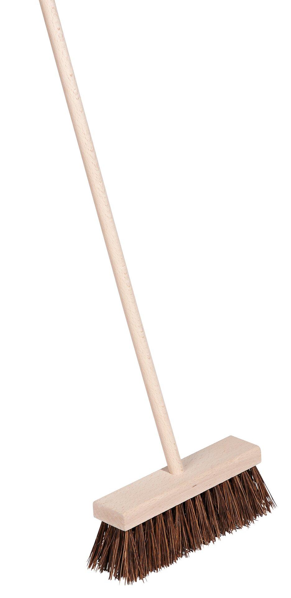 Kinderbesen Buchenholz mit Basine Borsten von goki
