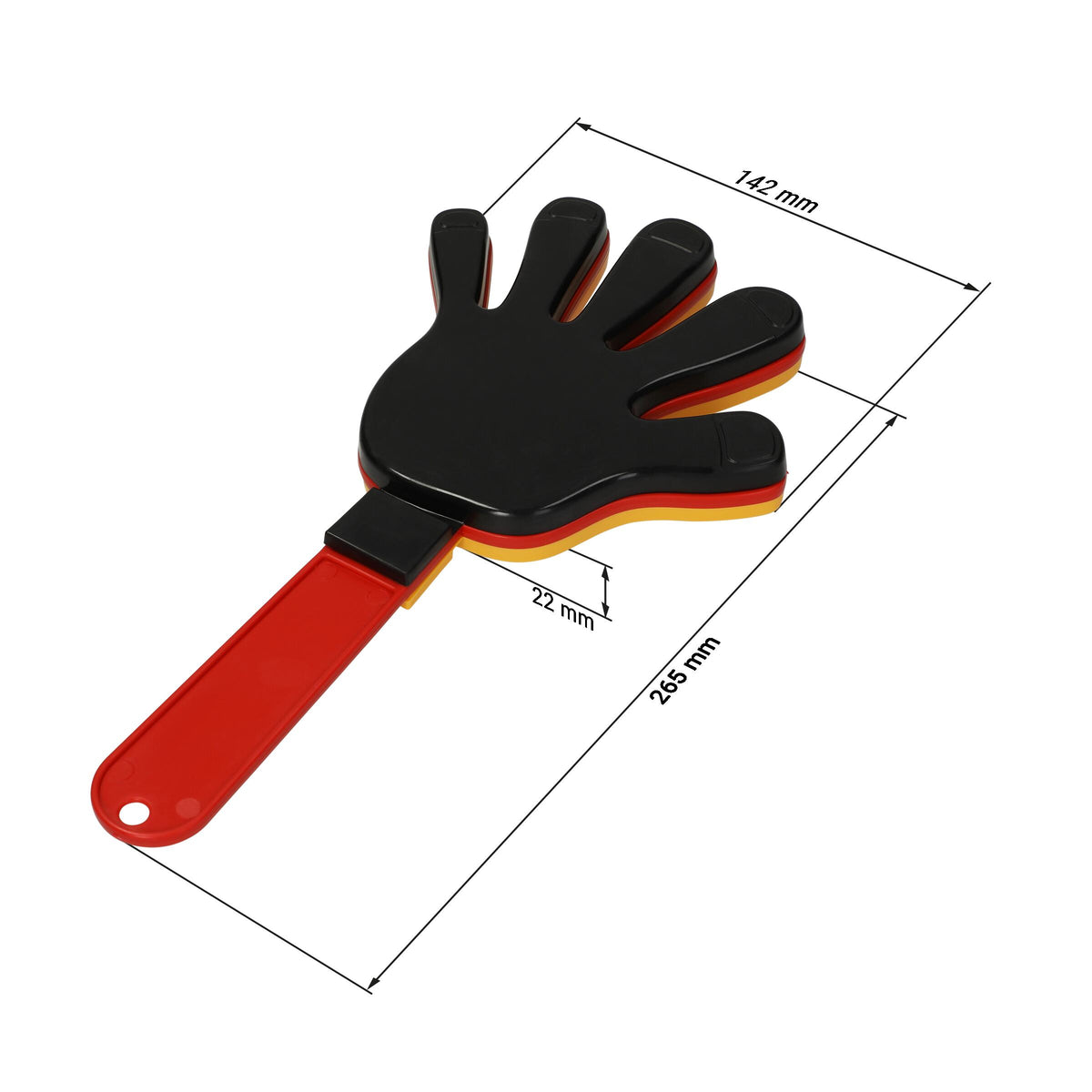 Klapper „Hand“, Deutschland