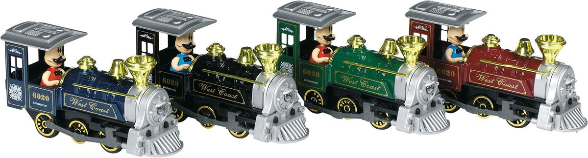 Klassische Lokomotive mit Rückzugmotor von goki