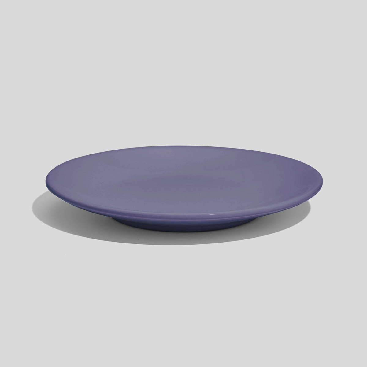 Kleiner Keramikteller 15 cm mit Standring – Lavendel