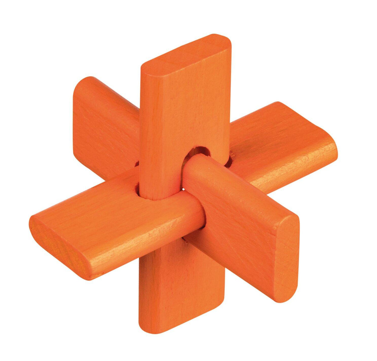 Knobelpuzzle aus Holz in sechs Motiven von goki – Weitere Detailansicht