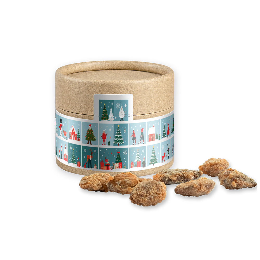 Knusperkugeln und Mandeln in der Mini Dose – Feuergebrannte Mandeln ohne Zuckerzusatz, ca. 40 g