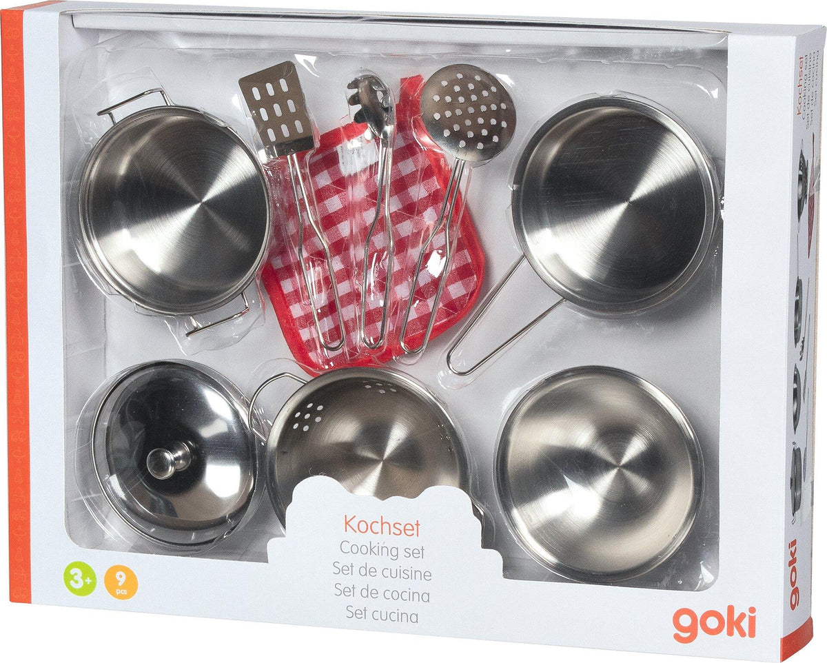 Kochset II mit Sieb, Schüssel und Topflappen – Weitere Ansicht