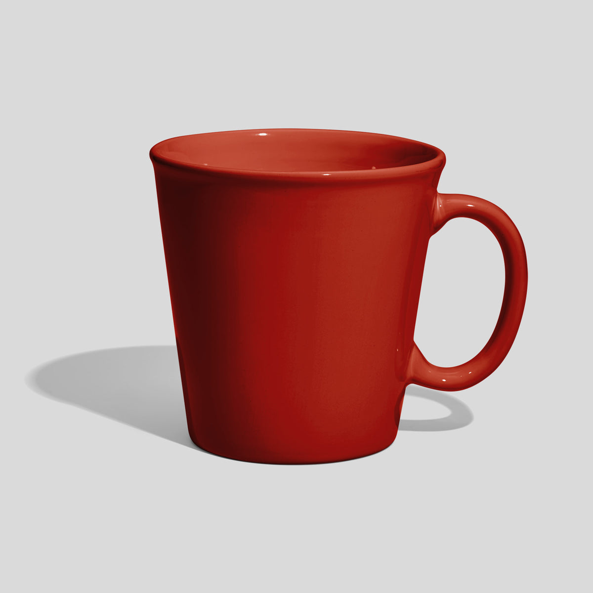 Konische Keramiktasse 600 ml mit großem Ringhenkel