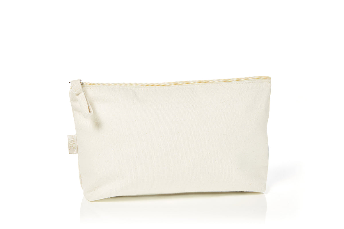 Kosmetiktasche aus Baumwolle 25 x 14 cm