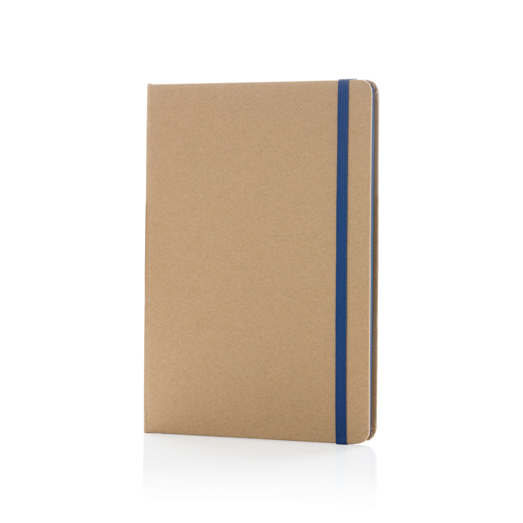 Kraft A5 Notizbuch – blau
