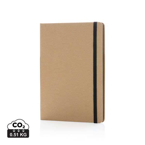 Kraft A5 Notizbuch mit Logo bedrucken