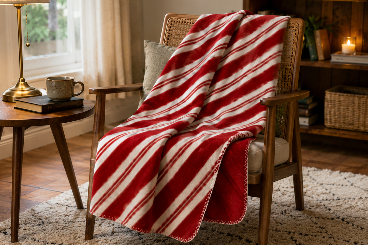 Kuscheldecke aus Polarfleece mit vollflächigem Fotodruck