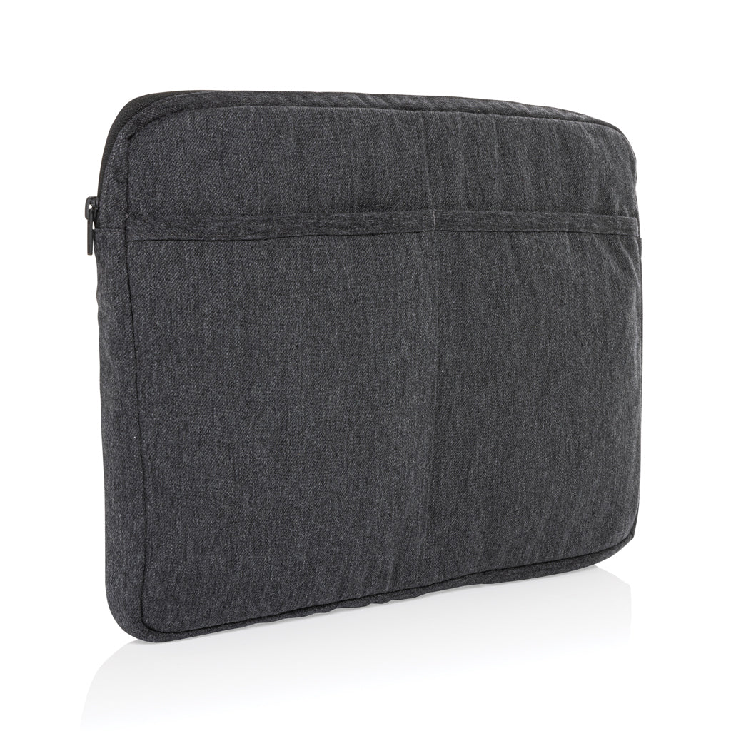 Laluka AWARE™ 15,6" Laptoptasche aus recycelter Baumwolle – anthrazit