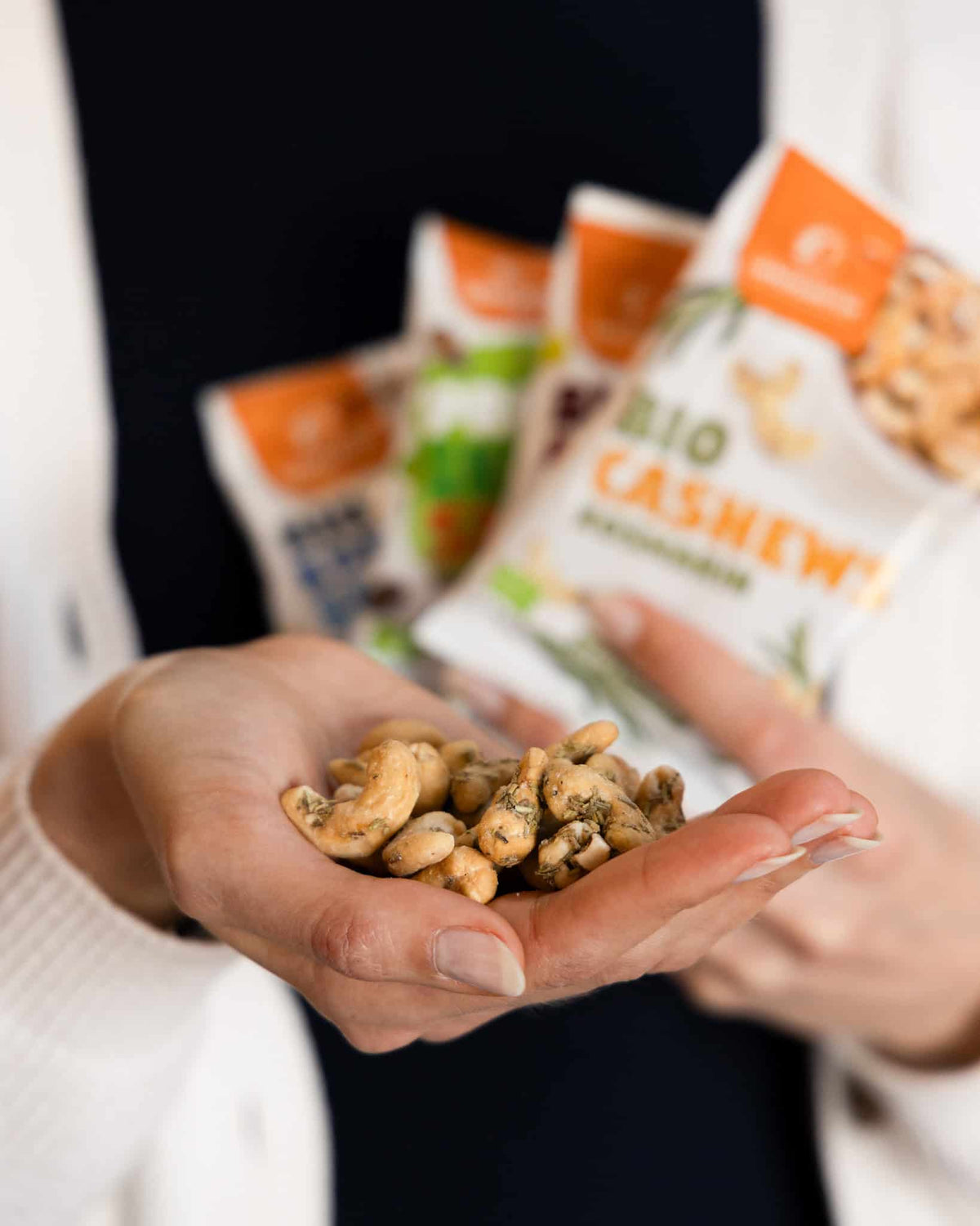 LANDGARTEN Bio Geschenkbox Groß Fitness mit Logo Button