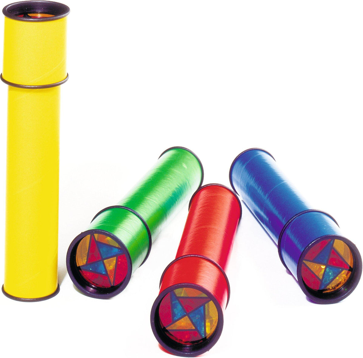 Langes Kaleidoskop in vier Farben als Geschenk von goki – Weitere Ansicht