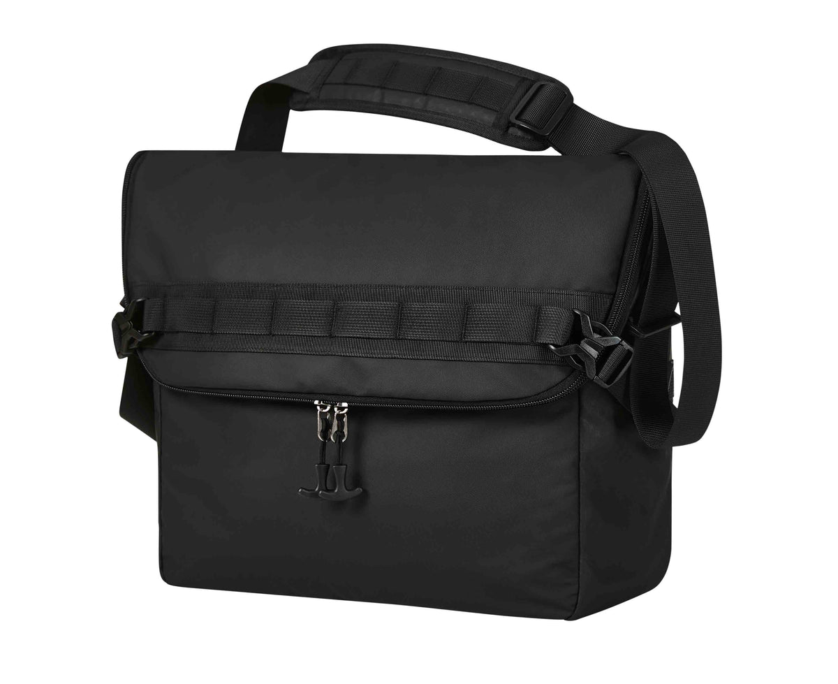 Laptoptasche mit Hüftgurt zum Radfahren