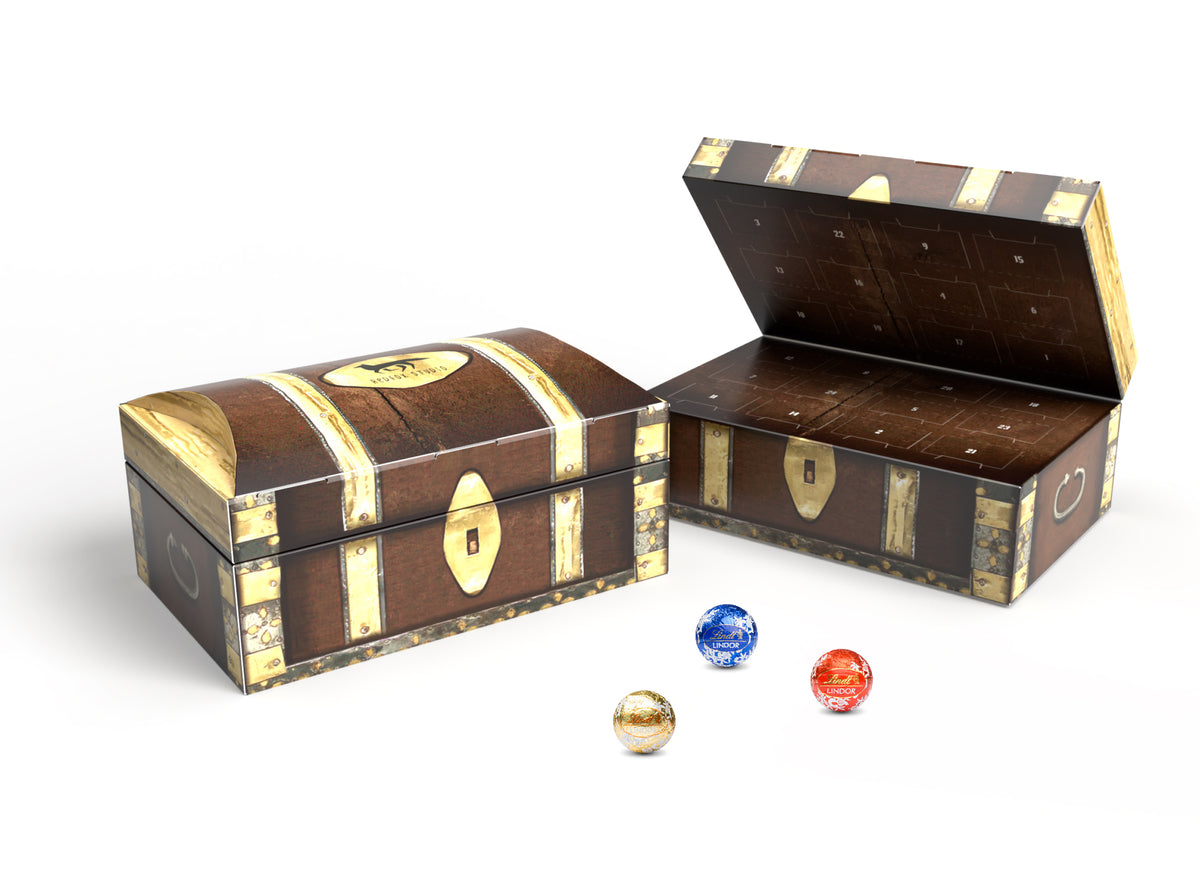 Lindt Adventskalender "Schatztruhe"