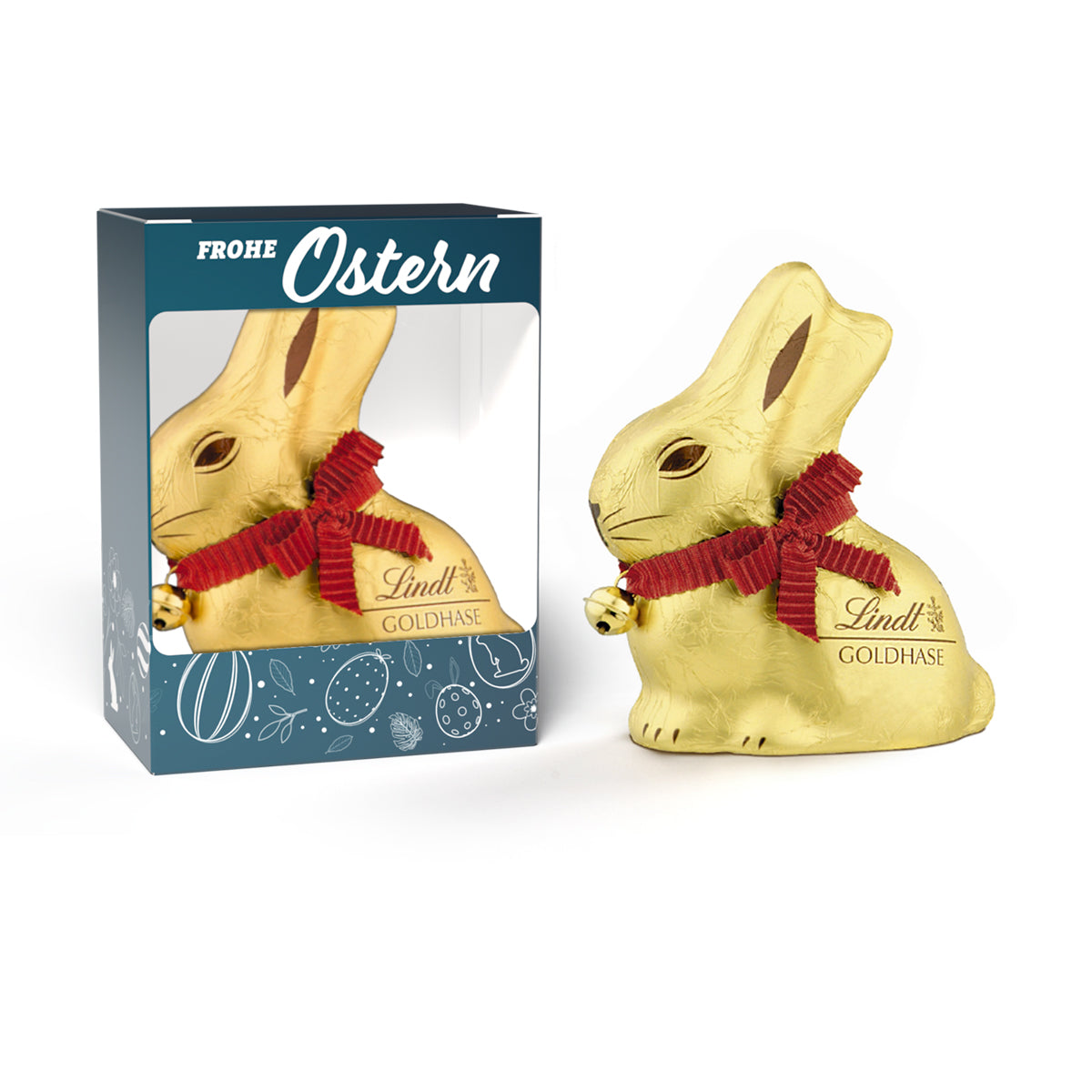 Lindt Goldhase 50 g in Vollkartonage