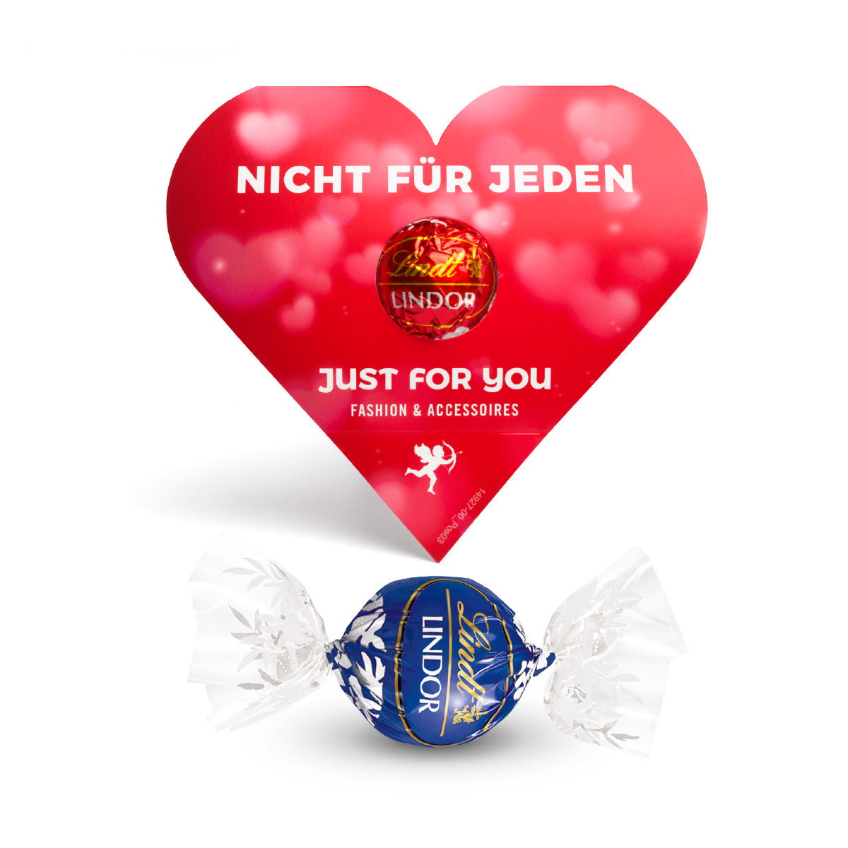 Lindt Lindor Kugel in Werbekartonage