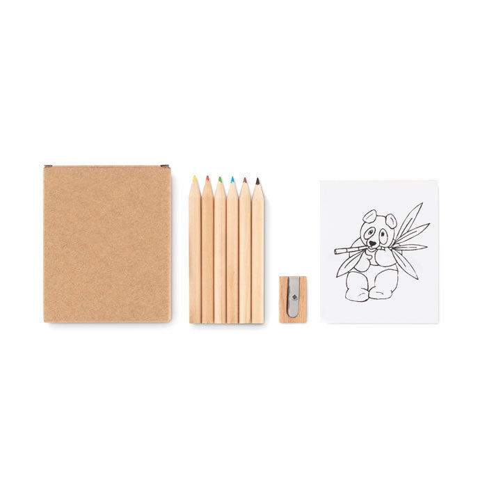 Little Vangogh Mal Set mit Buntstiften