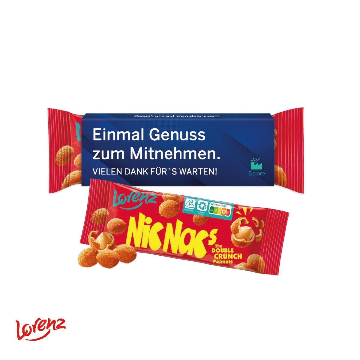 Lorenz Nic Nac's im Werbeschuber
