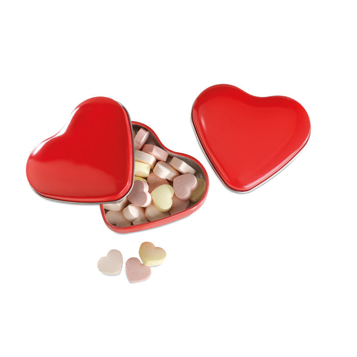 Lovemint Herzdose mit Bonbons