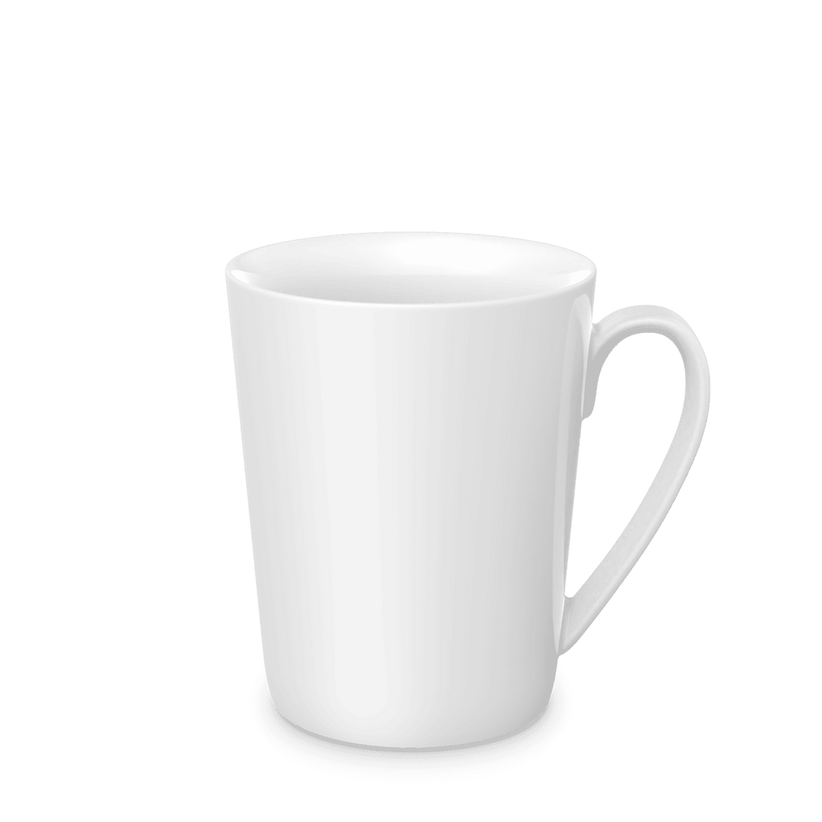 Mahlwerck Kaffeebecher Lungo aus Porzellan 310 ml – Weiß