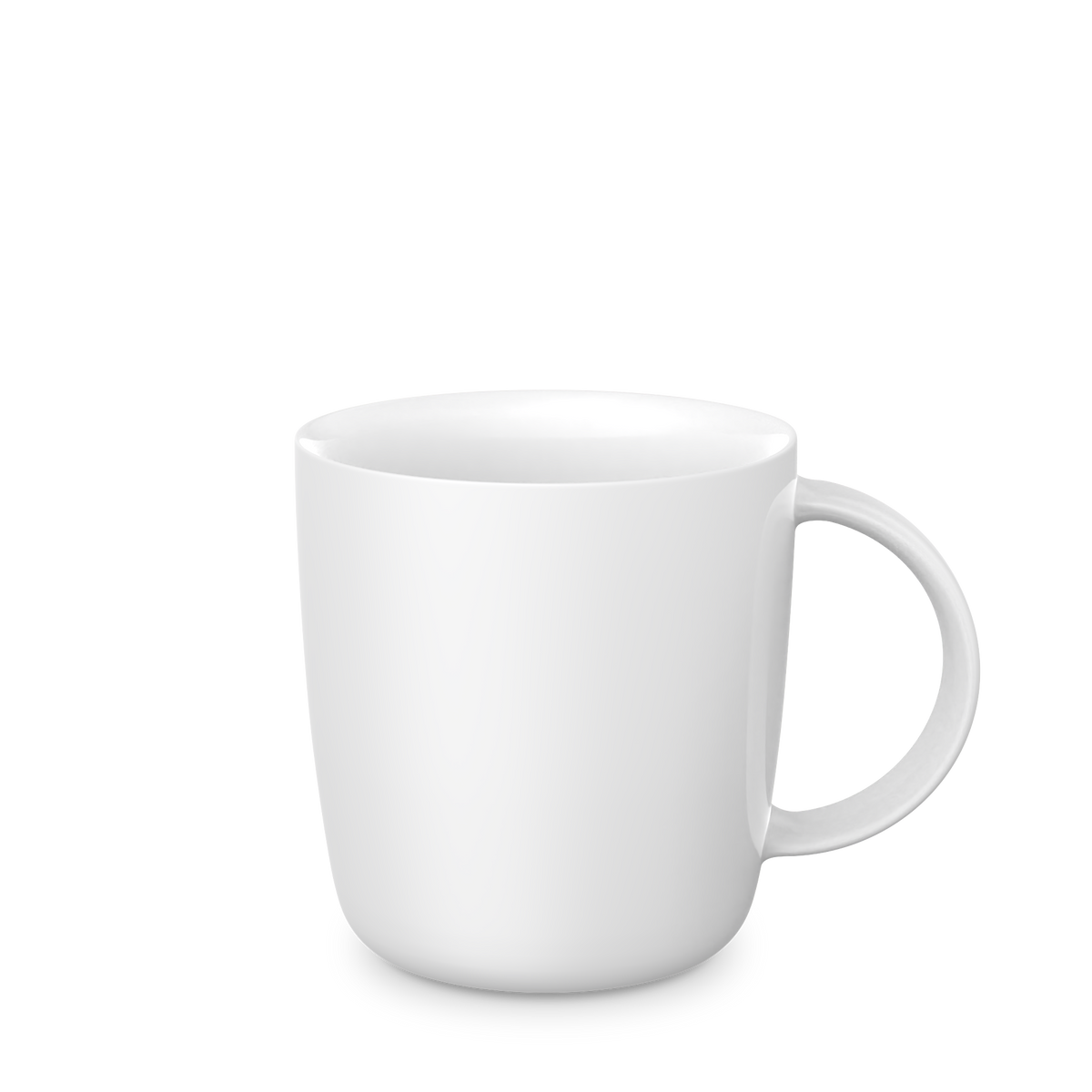 Mahlwerck Kaffeetasse Bourbon 380 ml – Weiß