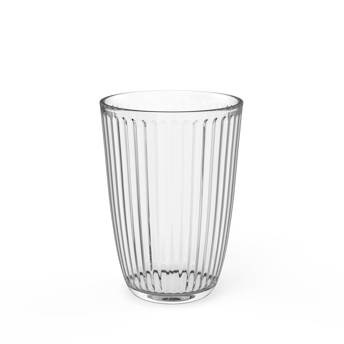 Mahlwerck Riffle Glas Kannelur L Longdrink 390 ml – Transparent