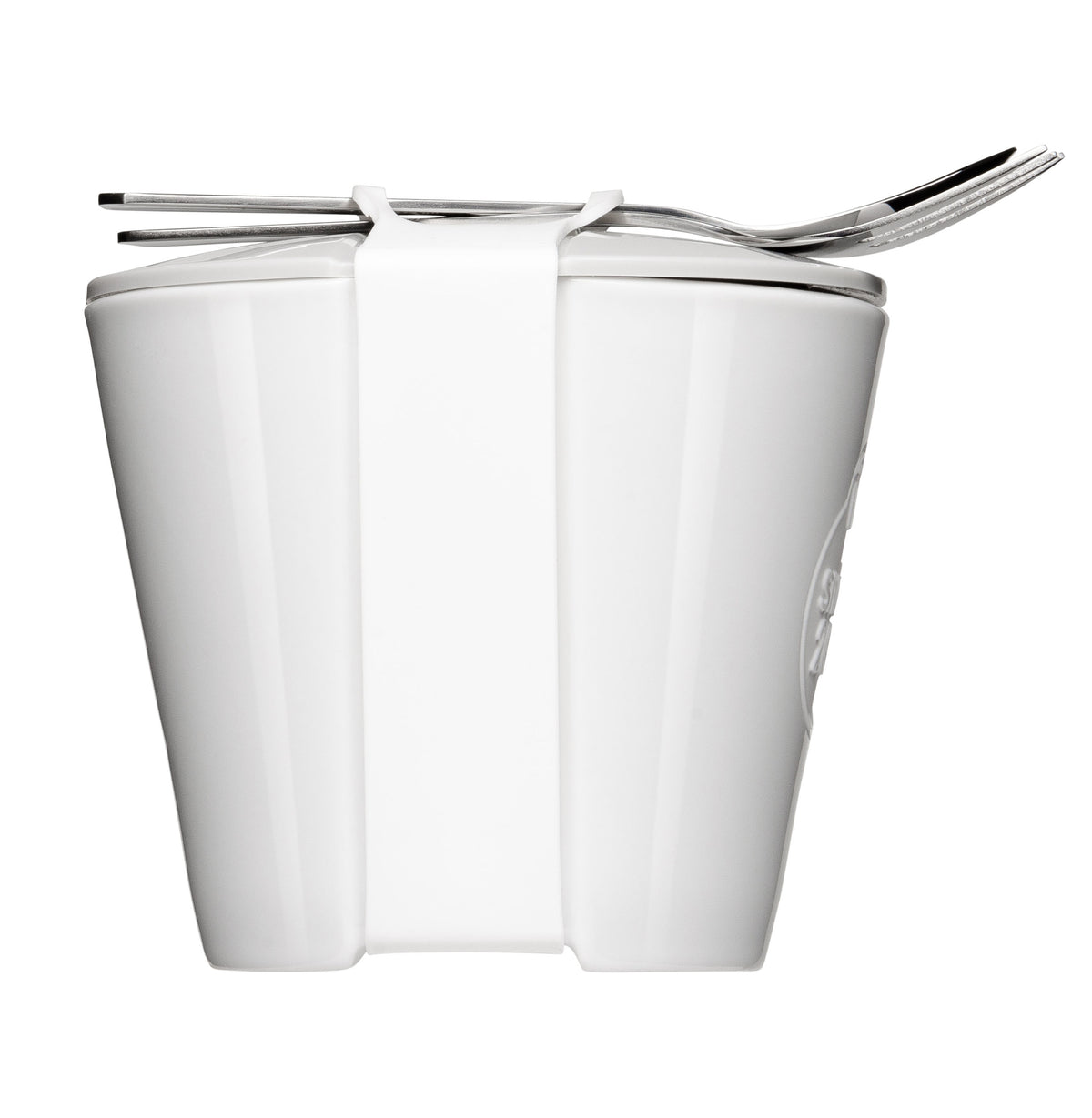 Mahlwerck Snack2Go Porzellanbox mit Deckel