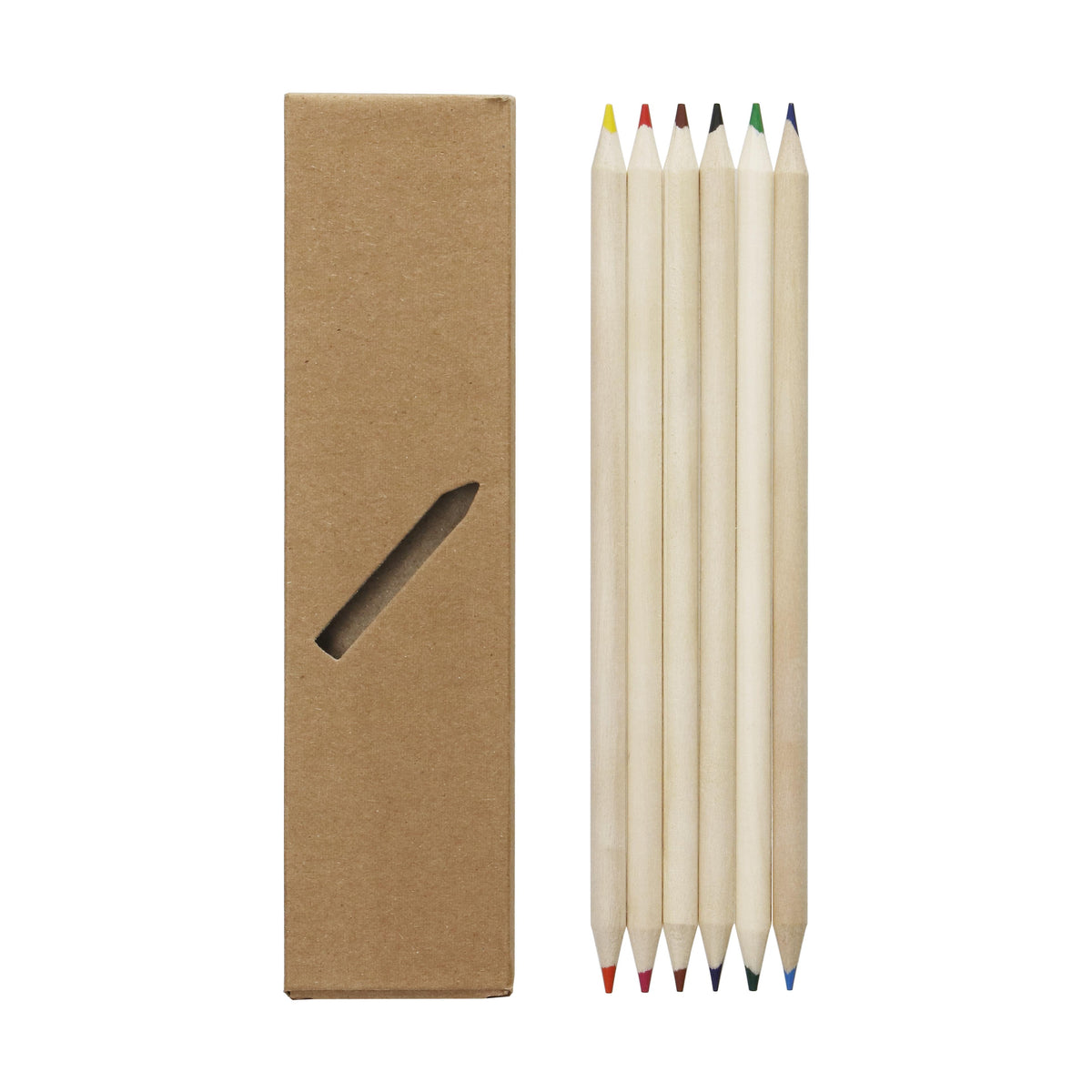 Malstifte „Duo“, 6er Set