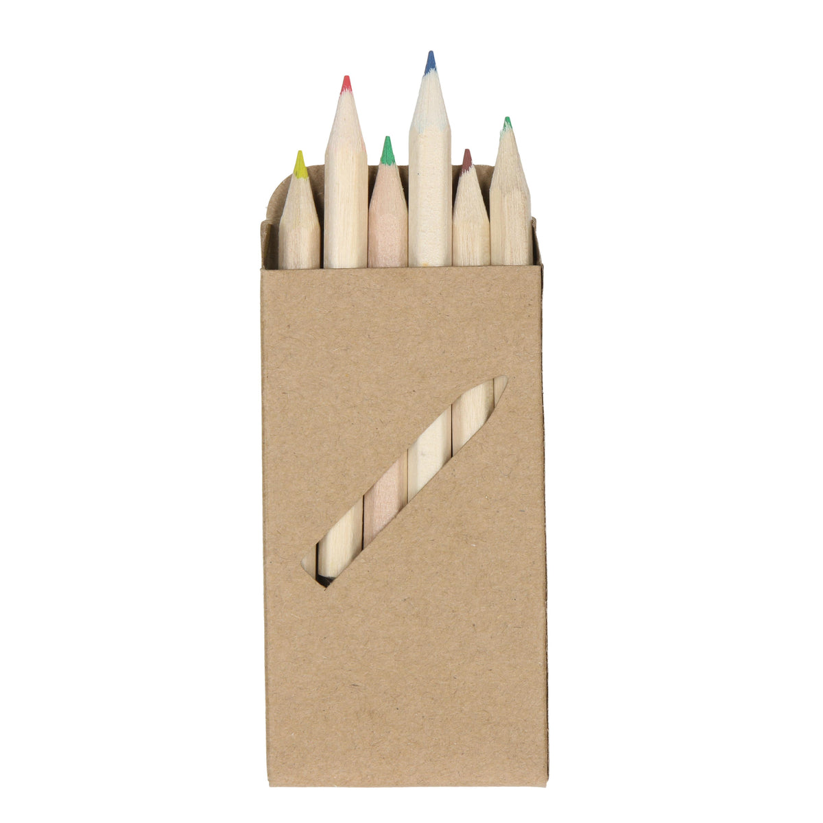 Malstifte-Set 6er kurz – Natur