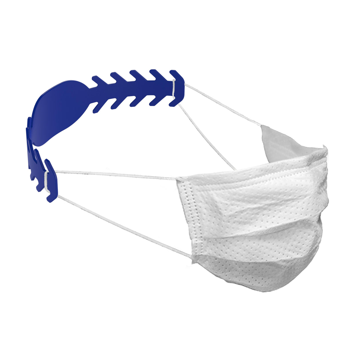 Maskenhalterung „Comfort“, medium – Blau