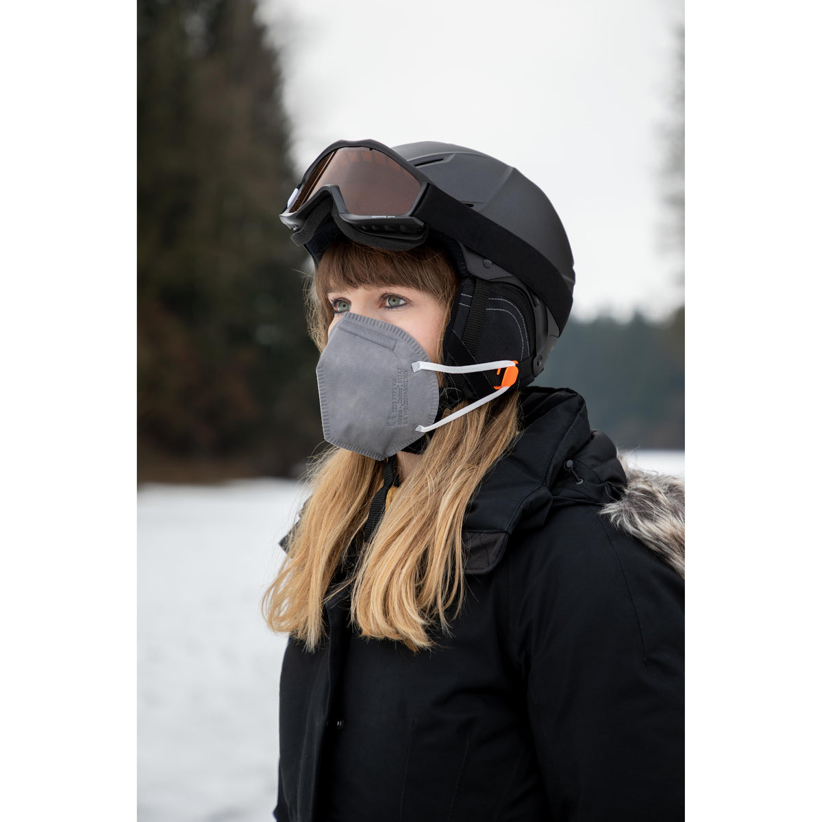 Maskenhalterung „Helm“ 2er Set