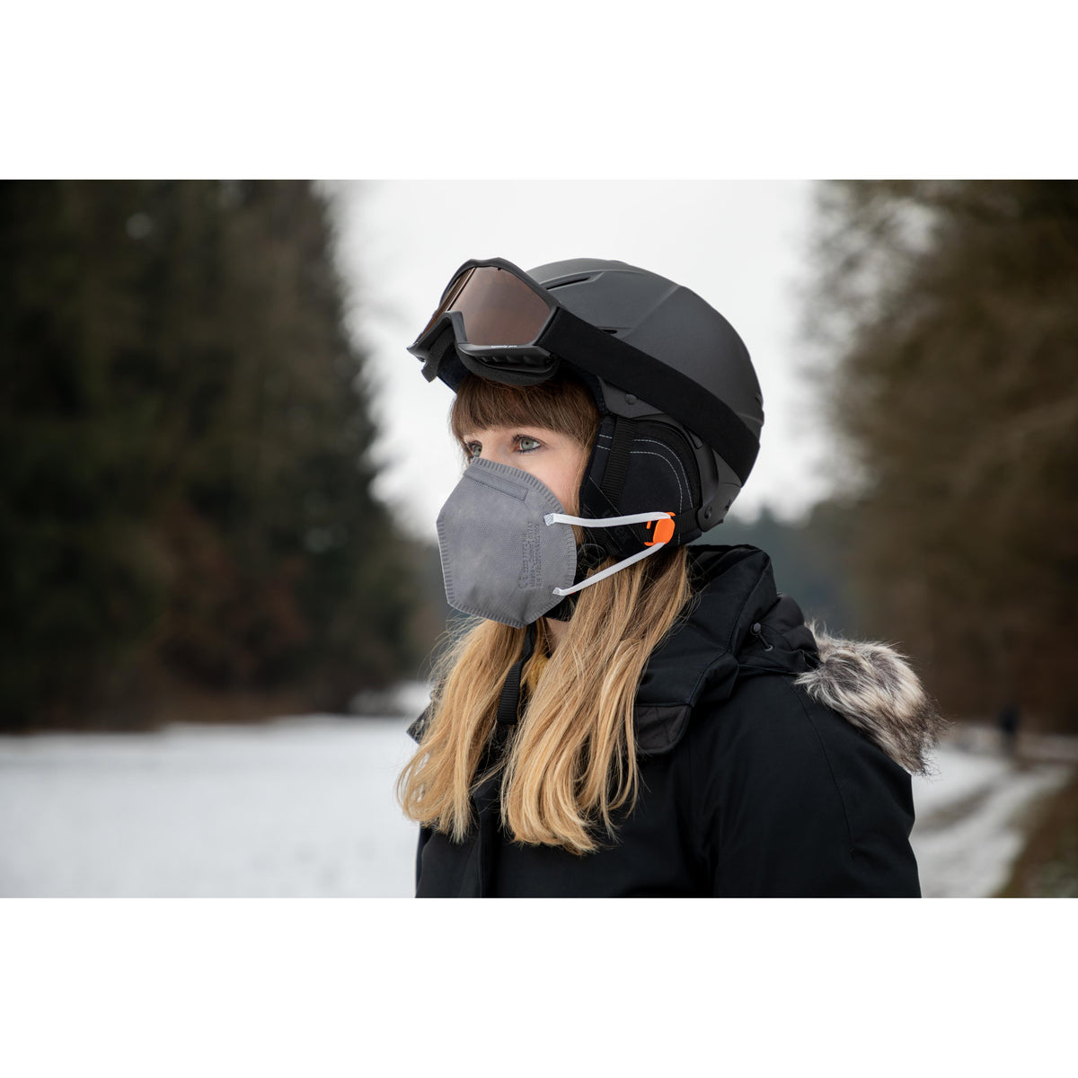 Maskenhalterung „Helm“ 2er Set
